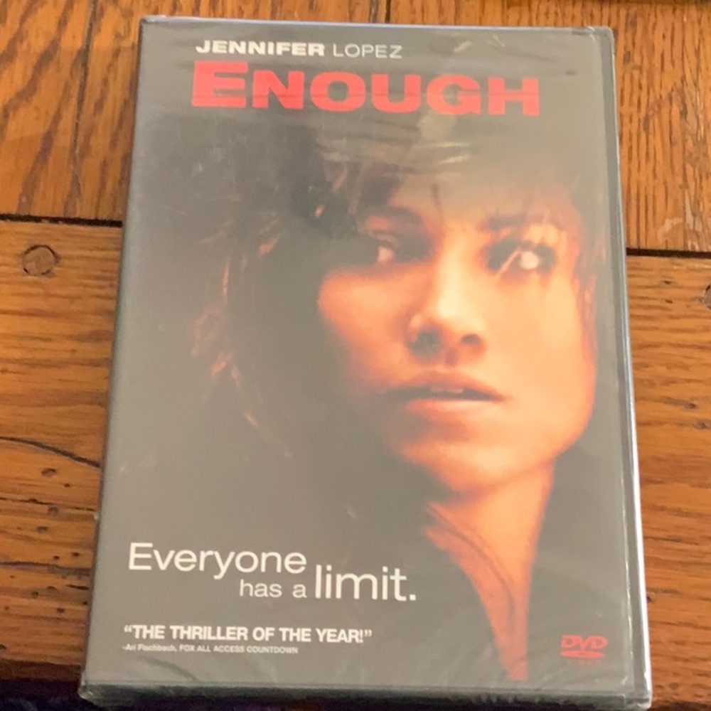Enough 2002 DVD Jennifer Lopez Movie
